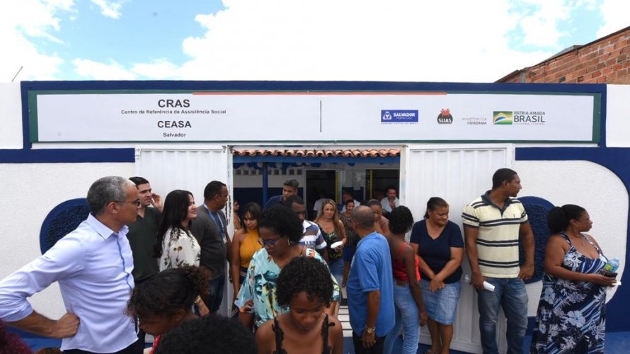 Resultado de imagem para Prefeitura inaugura CRAS Ceasa completamente requalificado"
