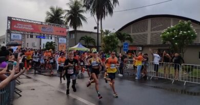 A PM realizou neste domingo a tradicional corrida Tiradentes