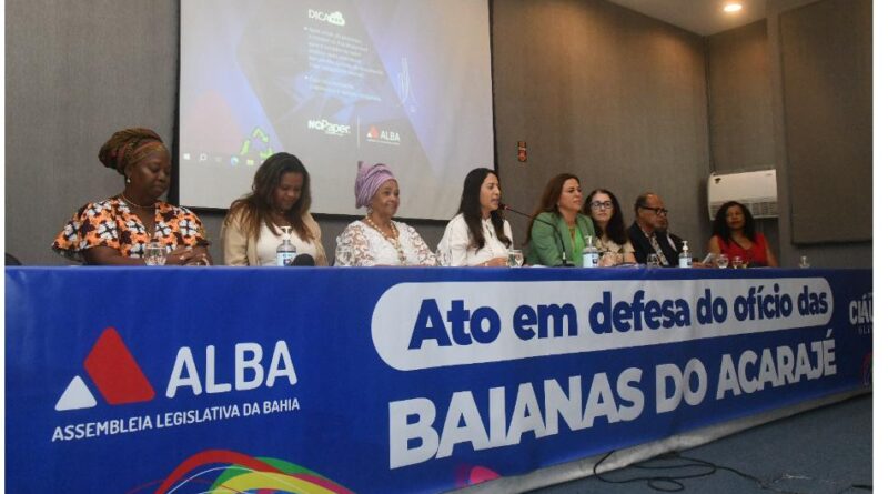 ALBA realiza ato em defesa das baianas de acarajé: saúde, tradição e produção de dendê em pauta