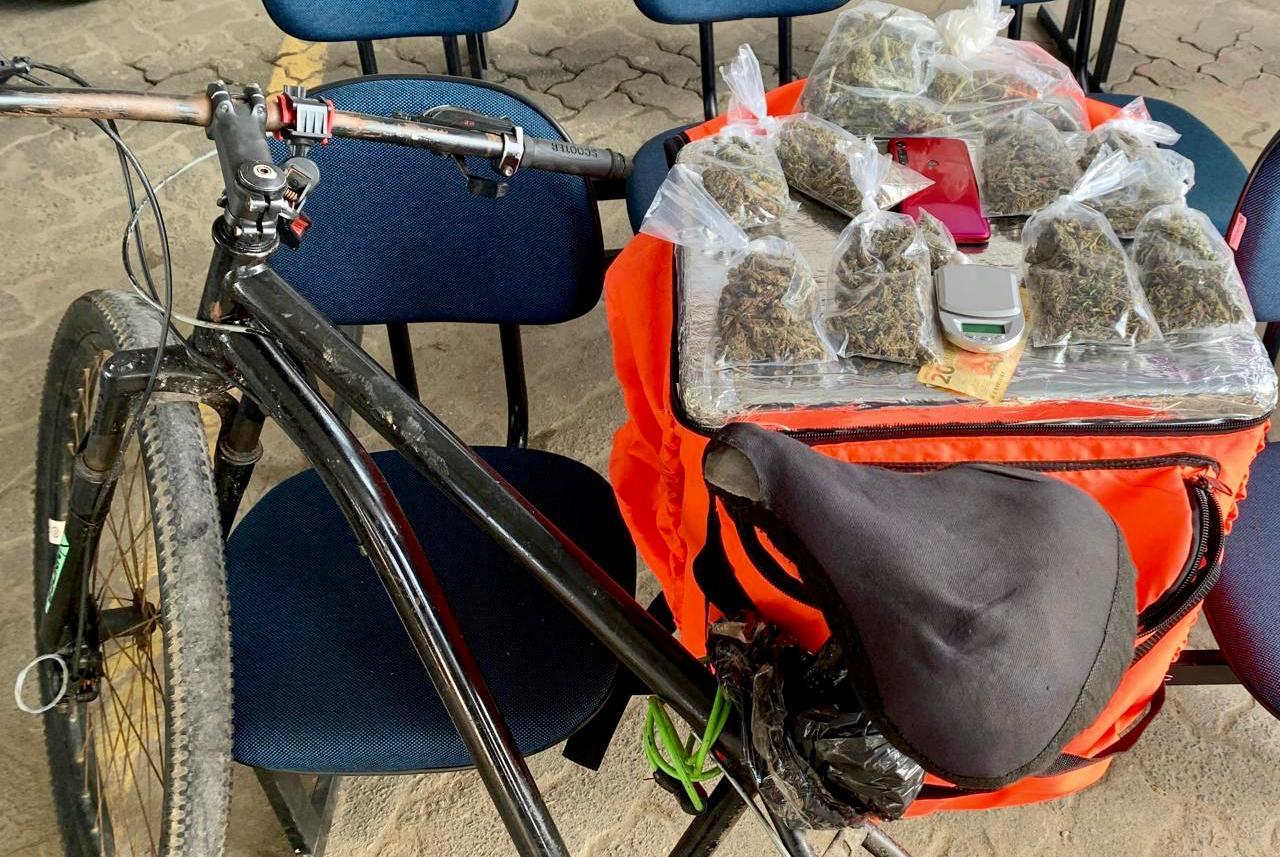Polícia Militar  descobre delivery de droga para bairros nobres