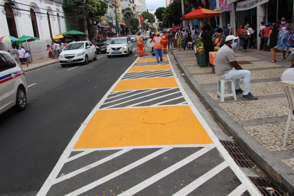 Ambulantes vão deixar as calçadas com requalificação da Avenida Sete