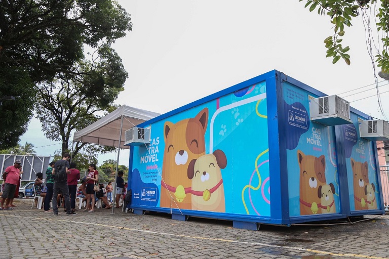 Castramóvel retorna os atendimentos com 50% da capacidade