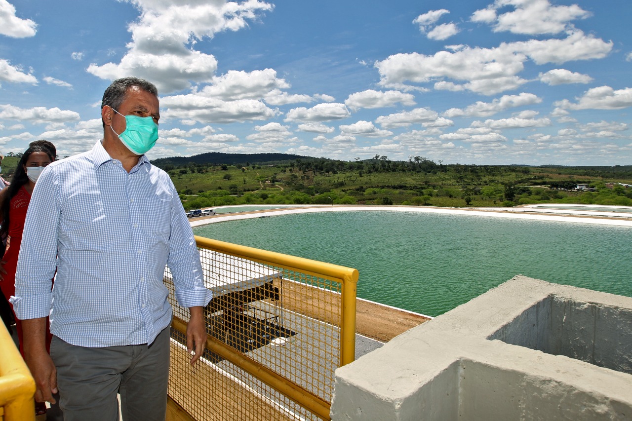 Rui entrega sistema de esgotamento sanitário de Baixa Grande, com investimento de R$ 17 milhões