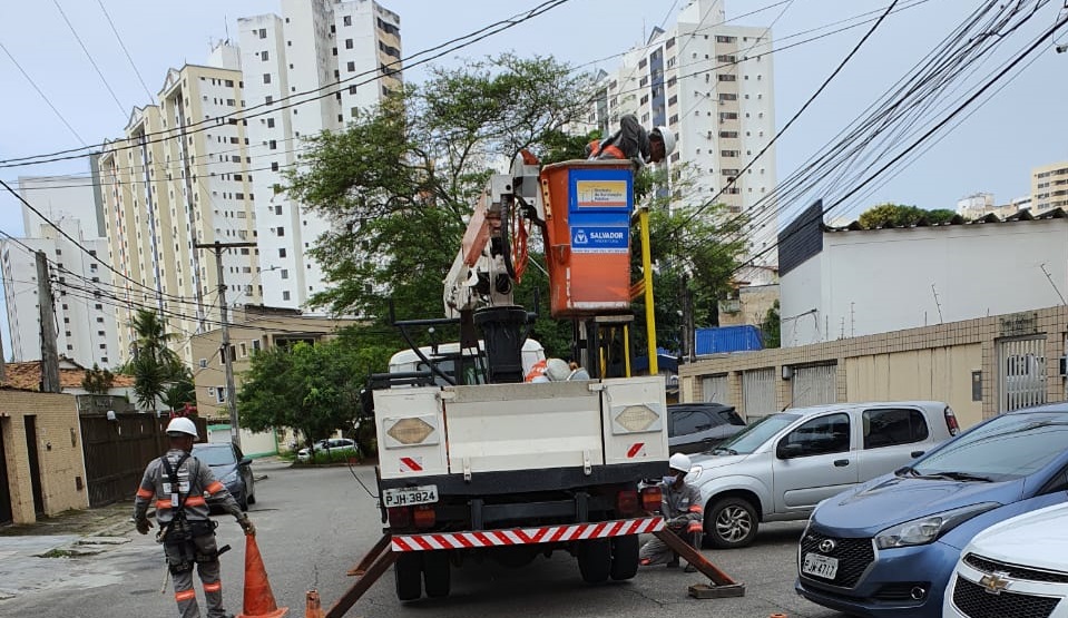 Imbuí ganha nova iluminação LED com apoio da prefeitura