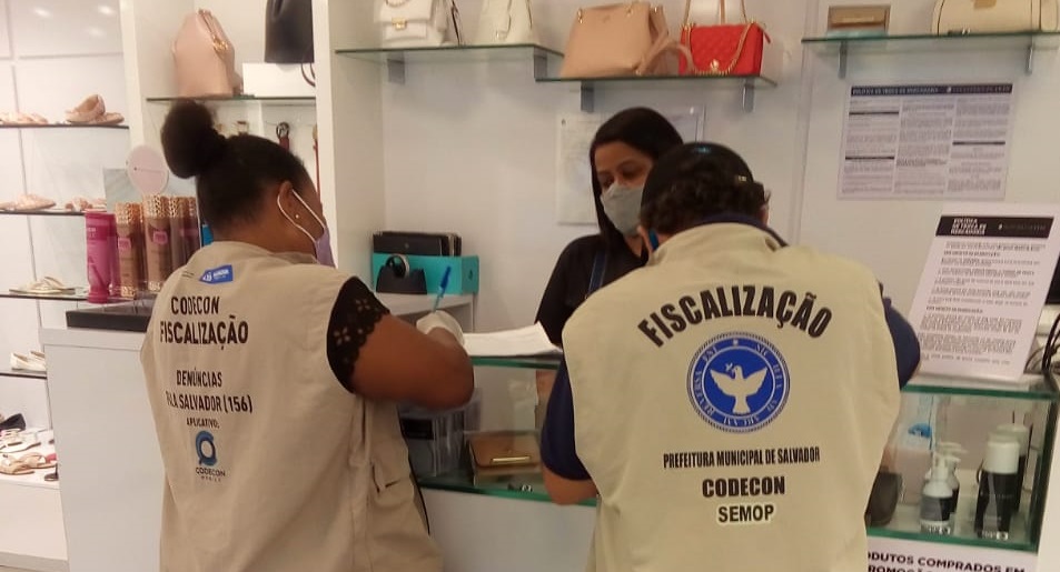 Operação Codecon Educa é iniciada nos principais shoppings de Salvador