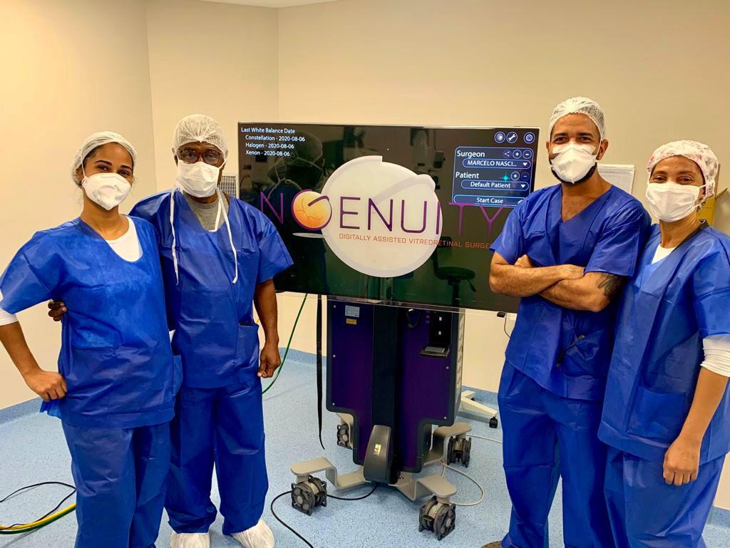 Glaucoma: HOBrasil sedia cirurgia ocular pioneira em Salvador com tecnologia 3D e resolução 4K