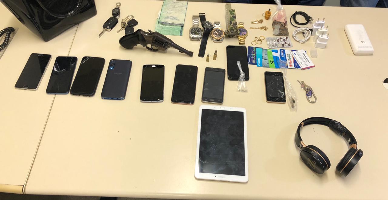 Trio preso em Camaçari praticava roubos, tráfico e homicídios
