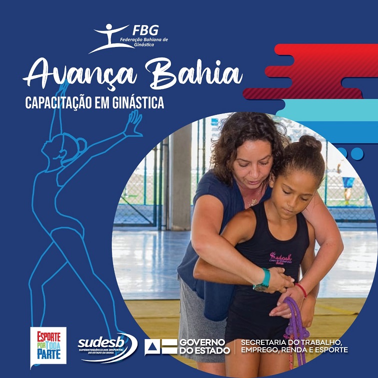 Abertas inscrições para o Avança Bahia de ginástica