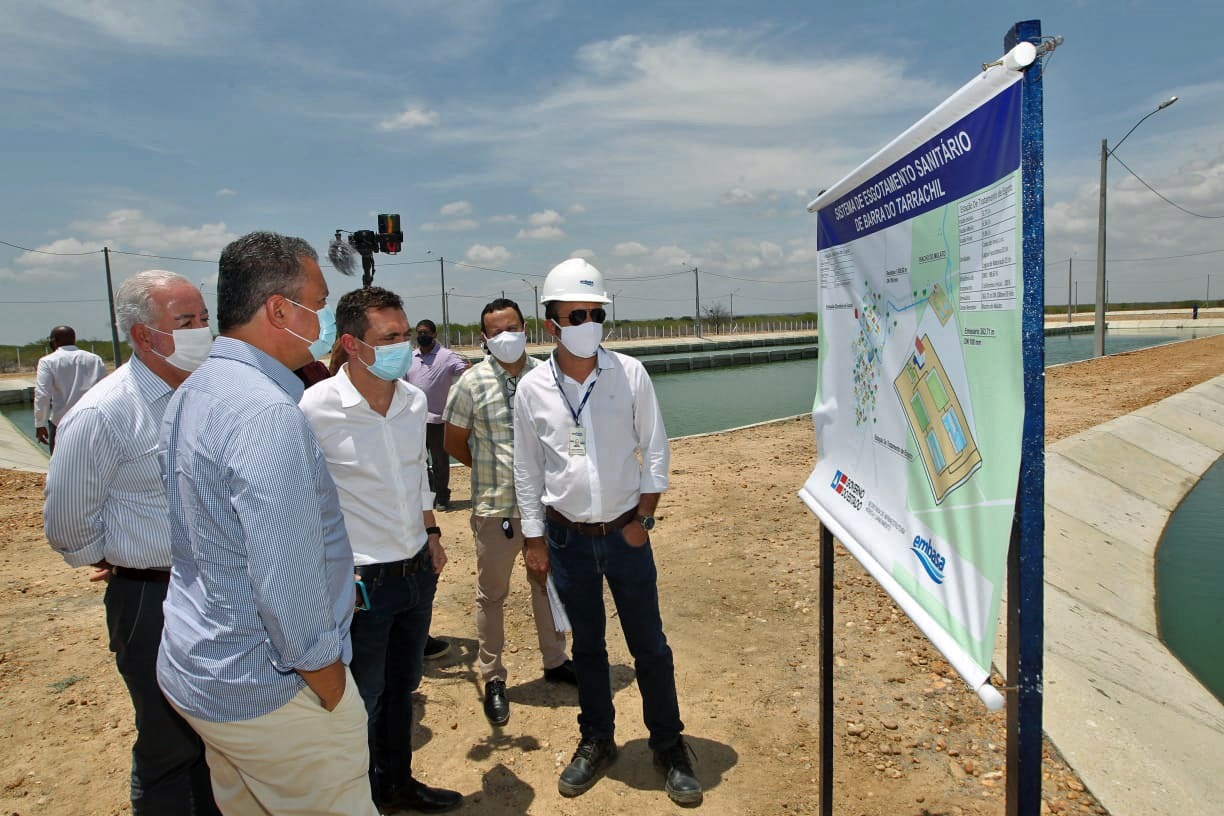 Estado inaugura sistema de esgotamento sanitário em Barra do Tarrachil e beneficia quase 4 mil moradores