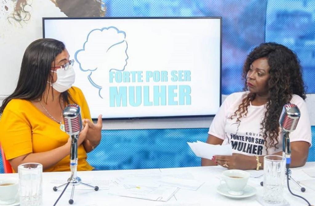 Ireuda Silva e Ana Paula Matos debatem o papel da mulher na política no programa “Forte por ser Mulher”