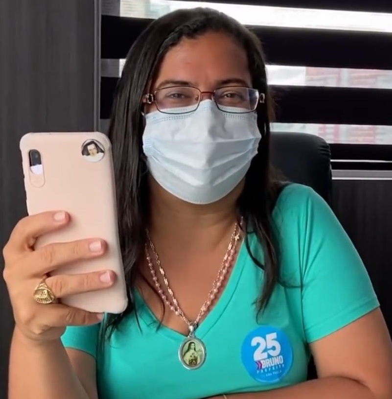 Ana Paula ‘invade’ Instagram de Bruno Reis e apresenta propostas para mulheres