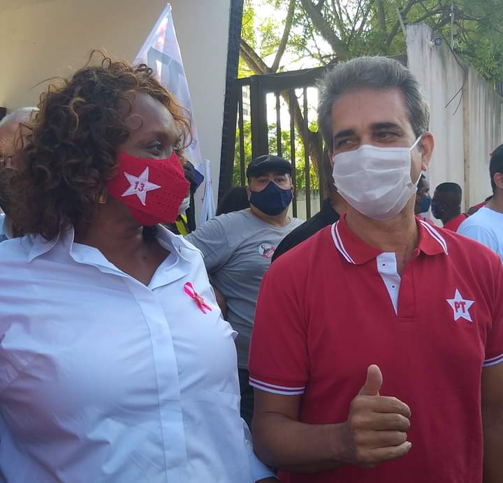 Robinson condena ataques contra Denice e diz que ação racista e criminosa é de quem vai perder a eleição