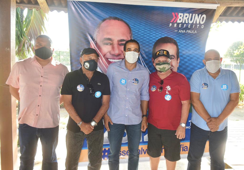 Bruno Reis recebe apoio de associações militares
