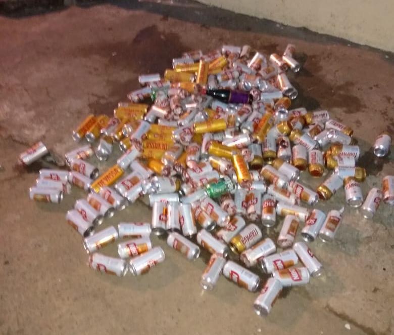 PM encontra bebidas alcoólicas que iriam para presídio