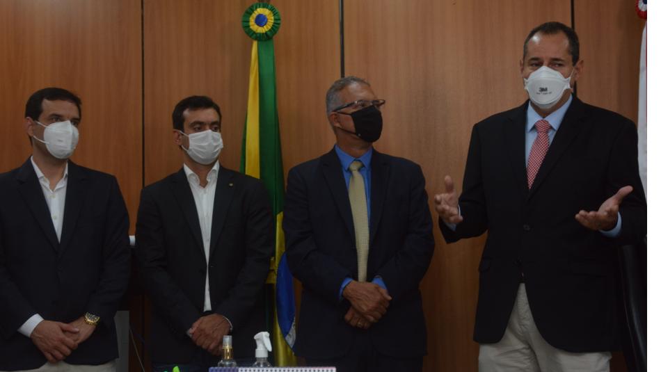 Tiago Correia e Carlos Geilson são empossados na ALBA
