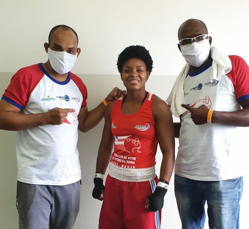 Mais uma atleta baiana é convocada para integrar a Seleção Brasileira de Boxe Olímpico, totalizado até agora sete nomes