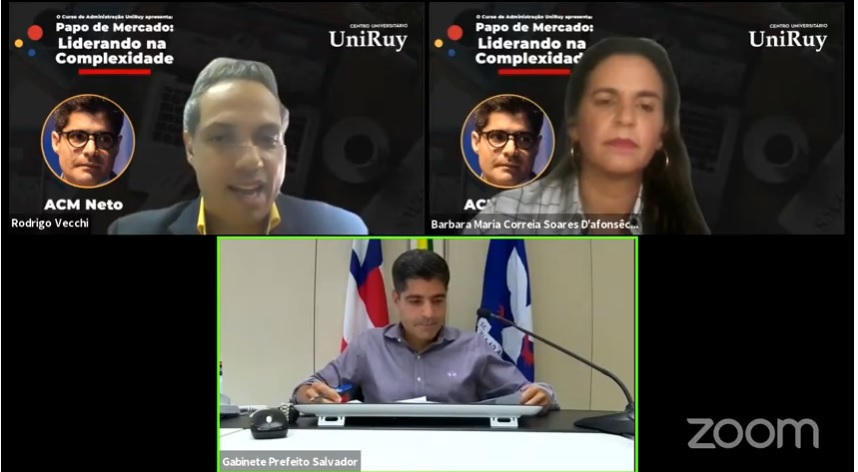 Em live, ACM Neto destaca os desafios de liderar em tempos de crise
