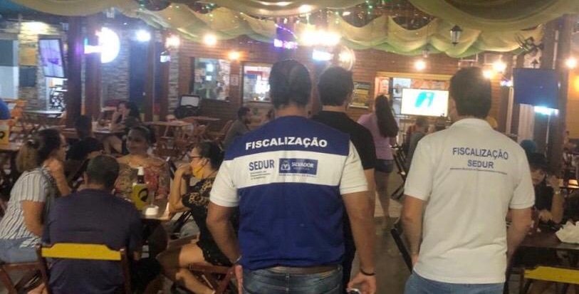 Salvador tem 29 estabelecimentos interditados durante fim de semana