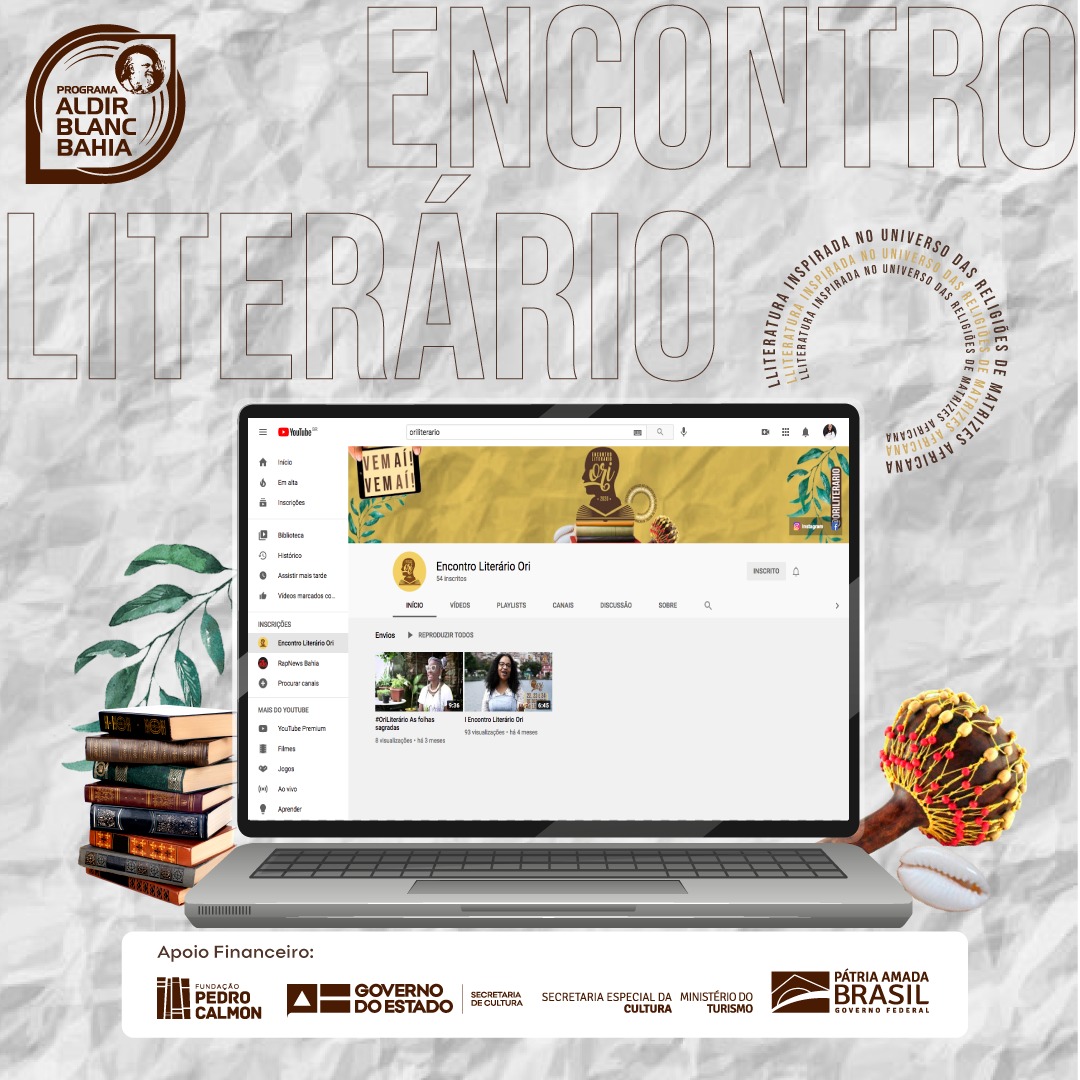 I Encontro Literário Orí reúne nomes da cultura afro religiosa