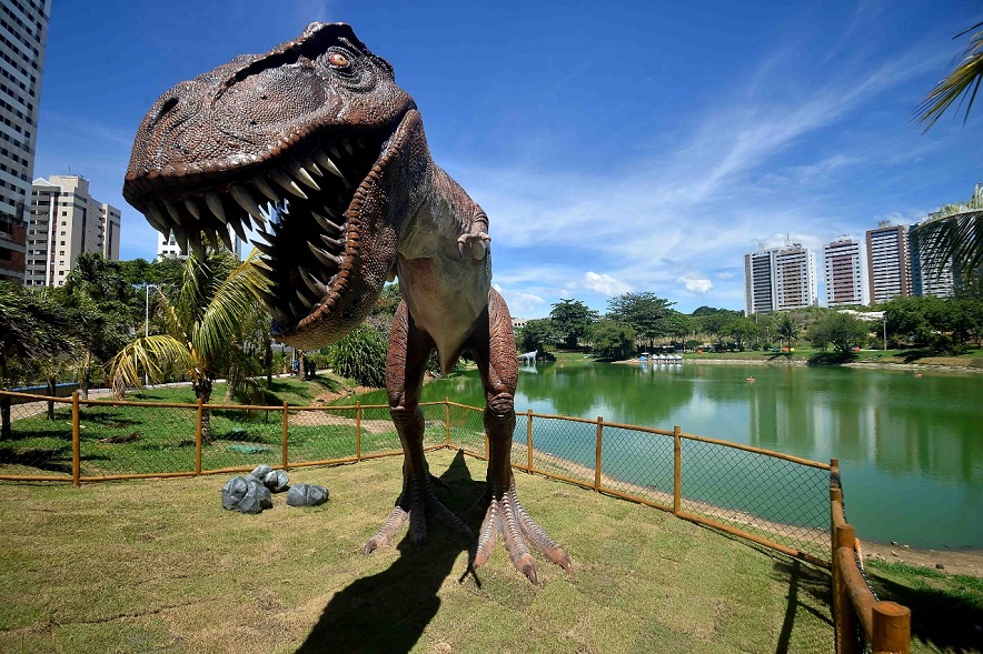 Prefeitura inaugura Lagoa dos Dinossauros nesta terça-feira (05)