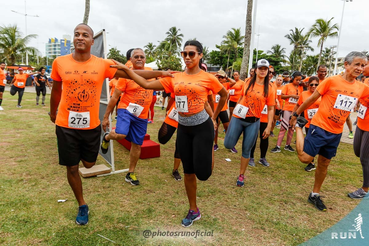Treino Solidário arrecada doações para instituições de Salvador