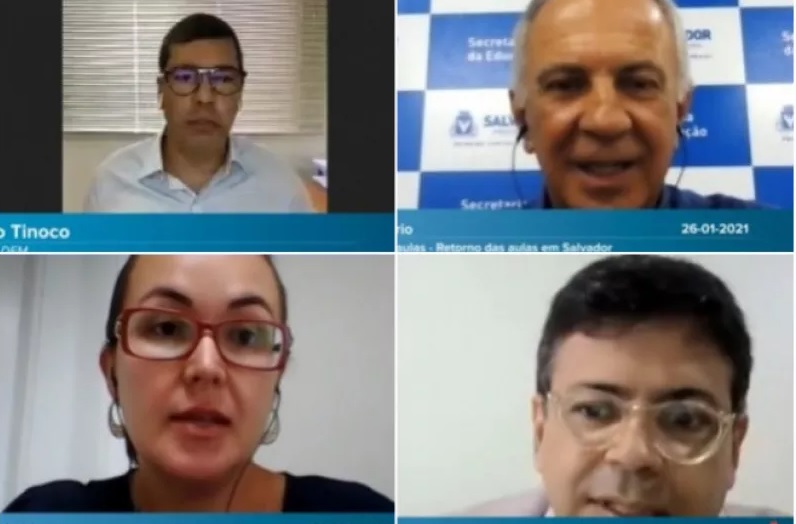 Volta às aulas em Salvador é discutida em webinar