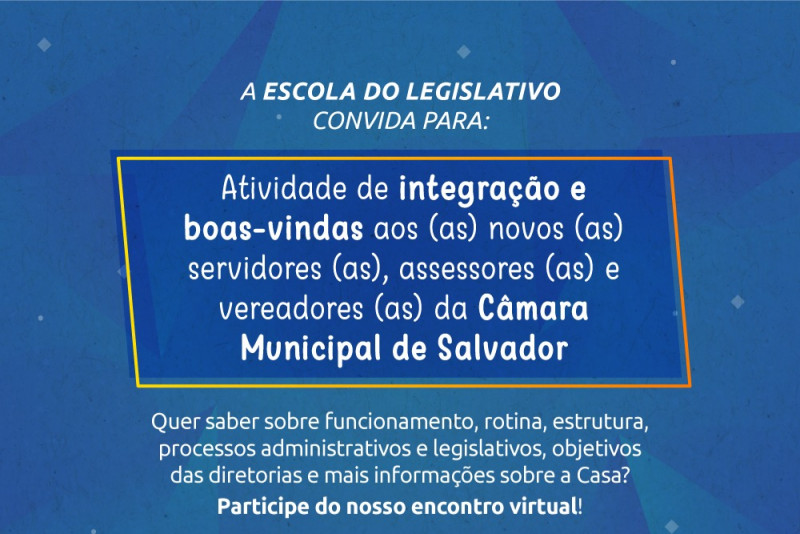 Escola do Legislativo promove encontro com novos servidores