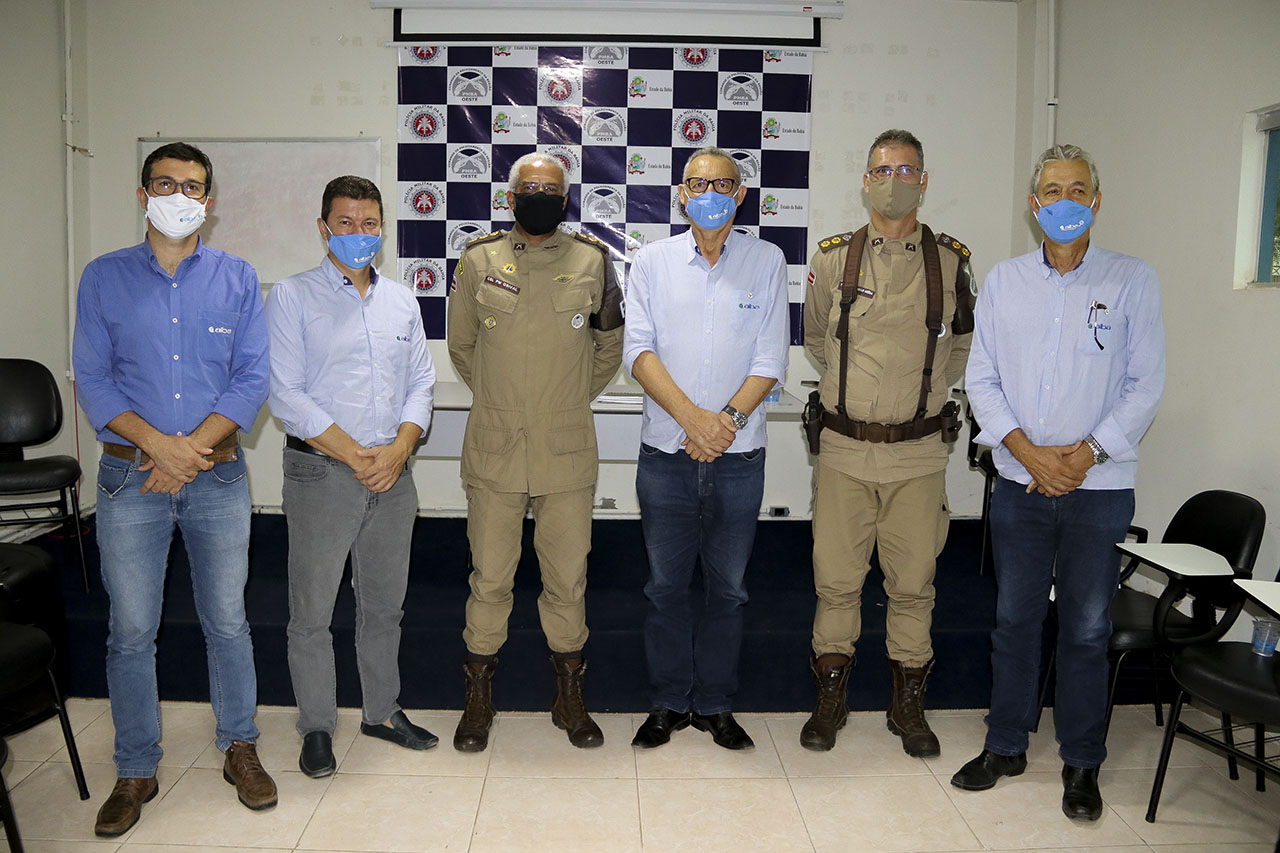 Aiba e PM discutem projetos de segurança para o oeste baiano