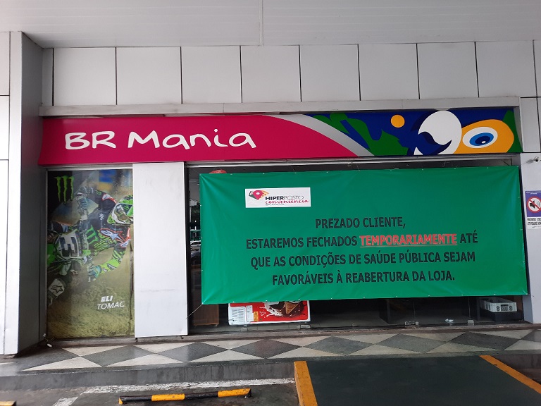 Pandemia: tradicional loja de conveniência fecha as portas
