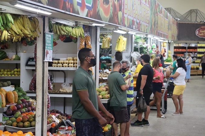 Covid 19: Toque de recolher altera horário de funcionamento de mercados do Estado