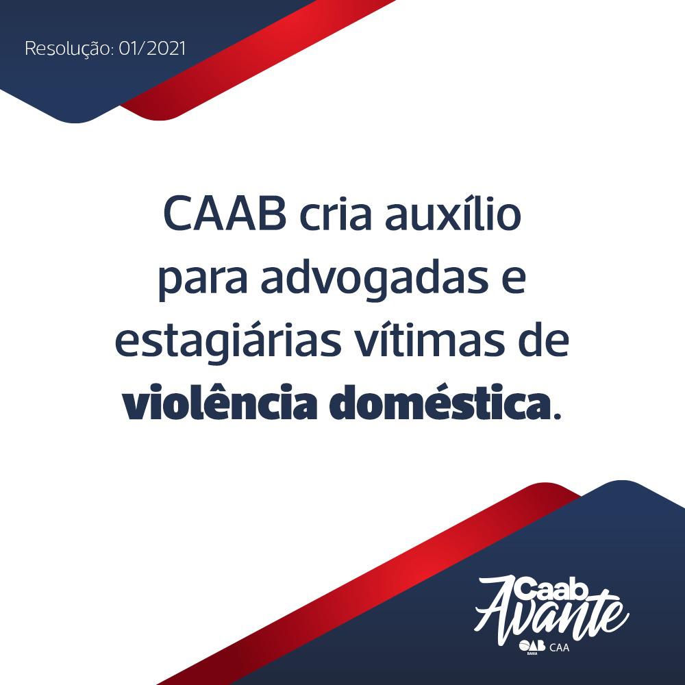 CAAB cria auxílio para advogadas e estagiárias vítimas de violência doméstica