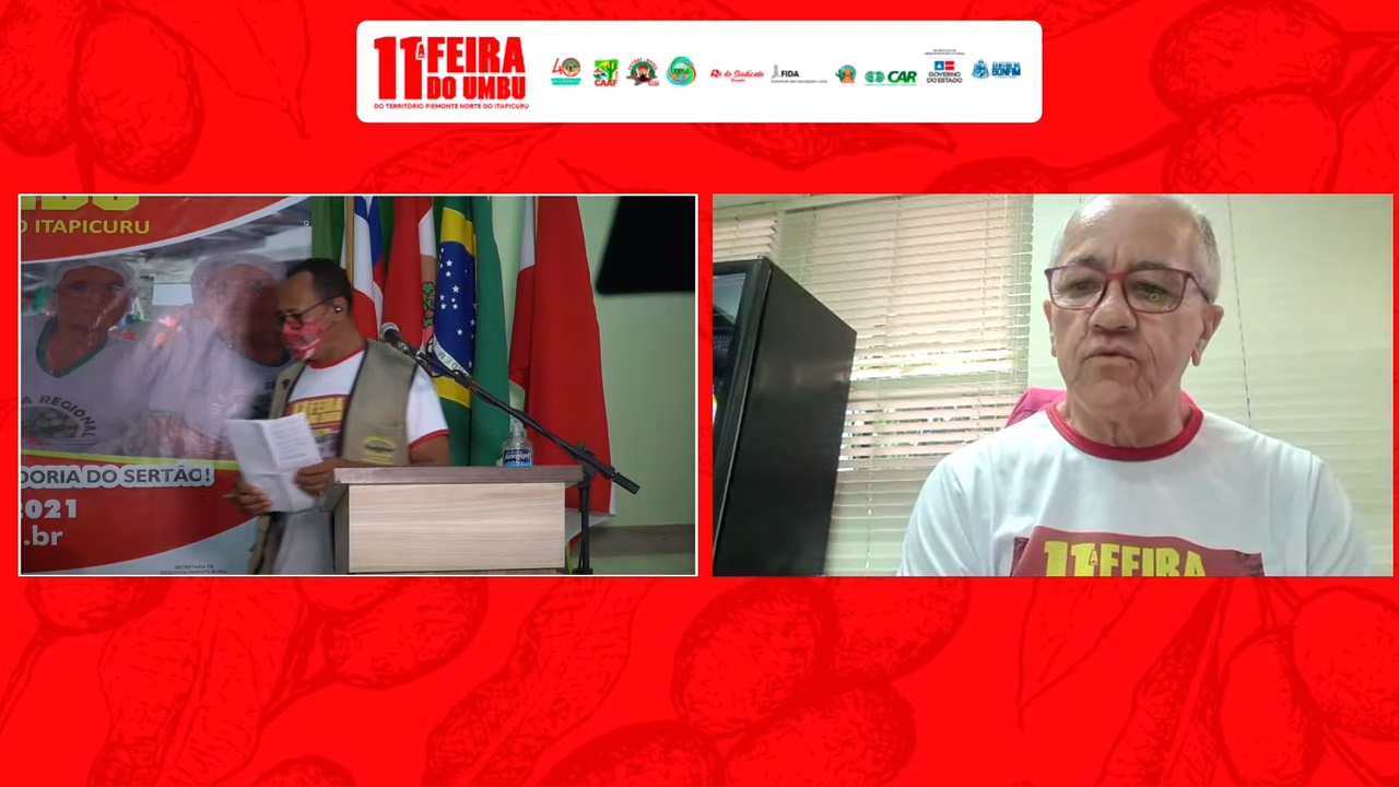 Produção e venda em tempos de pandemia são pautas do primeiro dia da 11ª Feira do Umbu