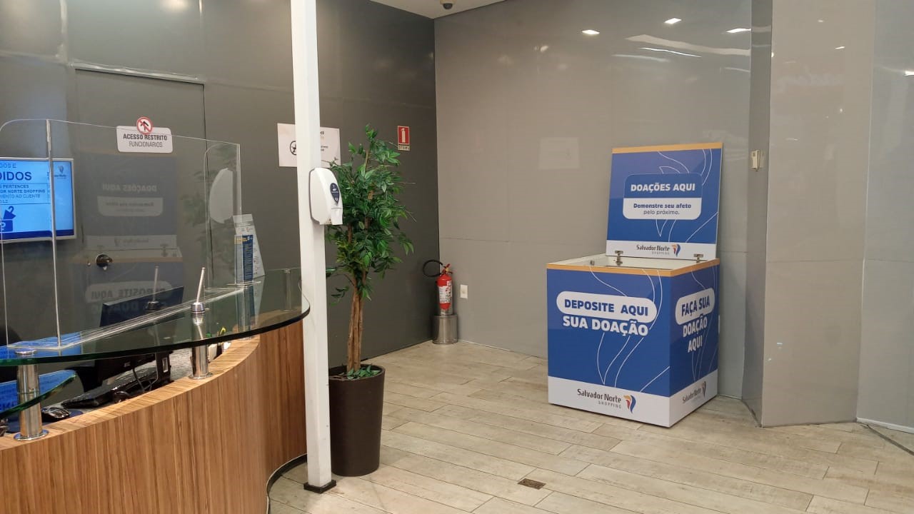 Última semana: doações para vítimas das chuvas no Salvador Norte e Salvador Shopping encerram dia 30