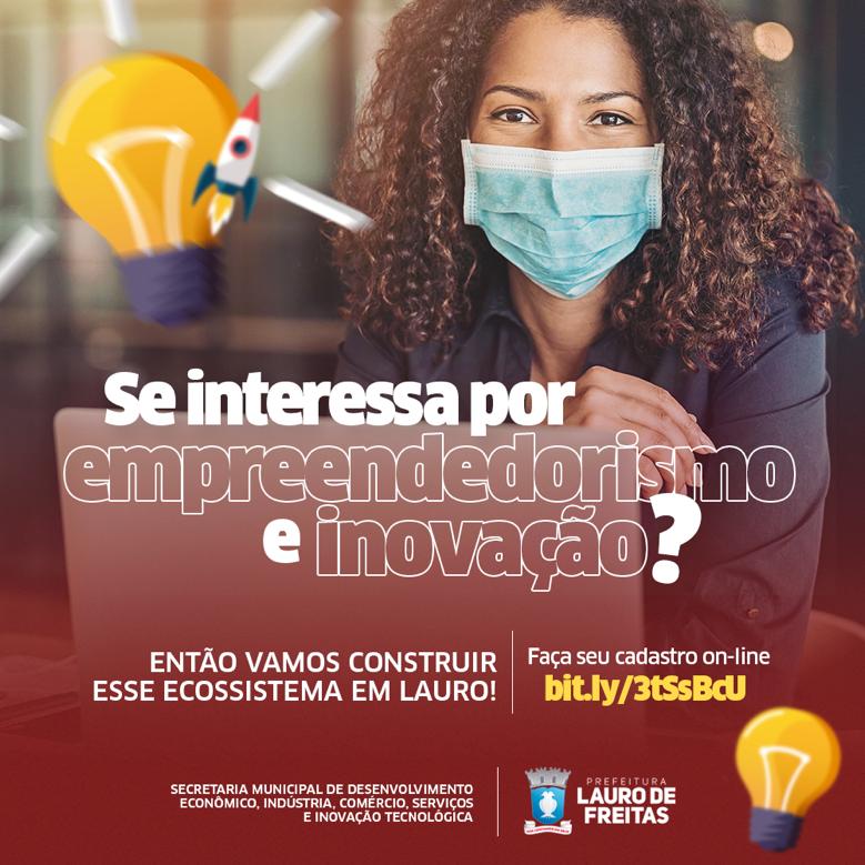 Lauro de Freitas abre cadastro para construir a primeira comunidade de inovação e empreendedorismo da cidade