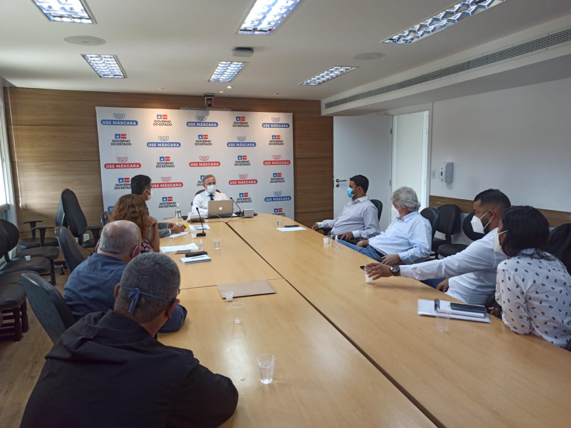 Audiência inédita reúne prefeitos de Ubaitaba e Aurelino Leal para melhorar atendimento na saúde