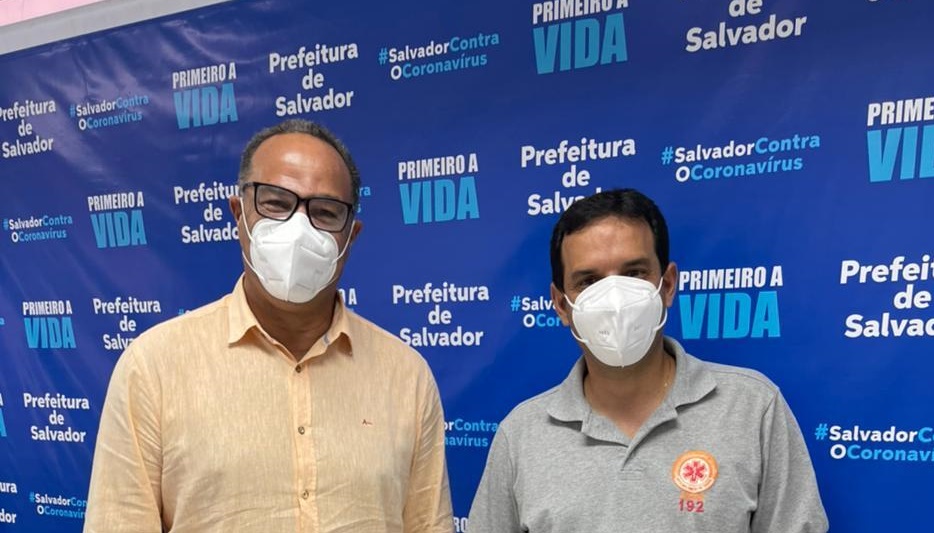 Secretários de Saúde de Lauro de Freitas e Salvador unem esforços para o enfrentamento da COVID-19