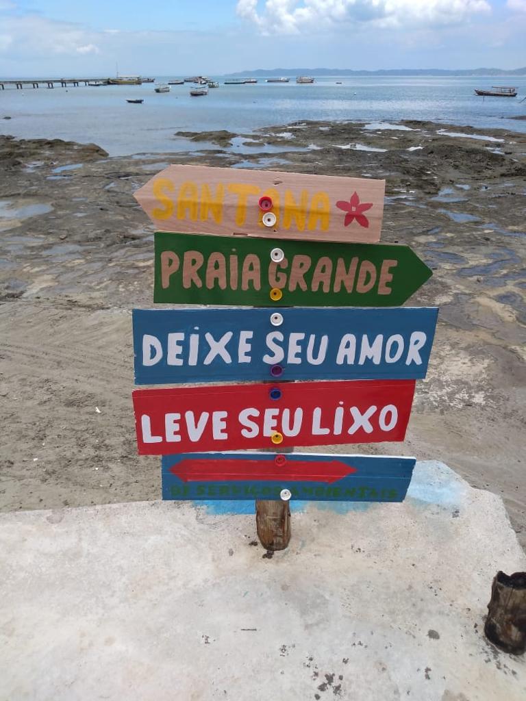 Prefeitura instala placas educativas sobre preservação ambiental nas ilhas