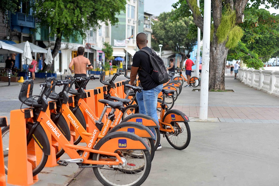 População pode contar com bikes compartilhadas gratuitas para vacinação