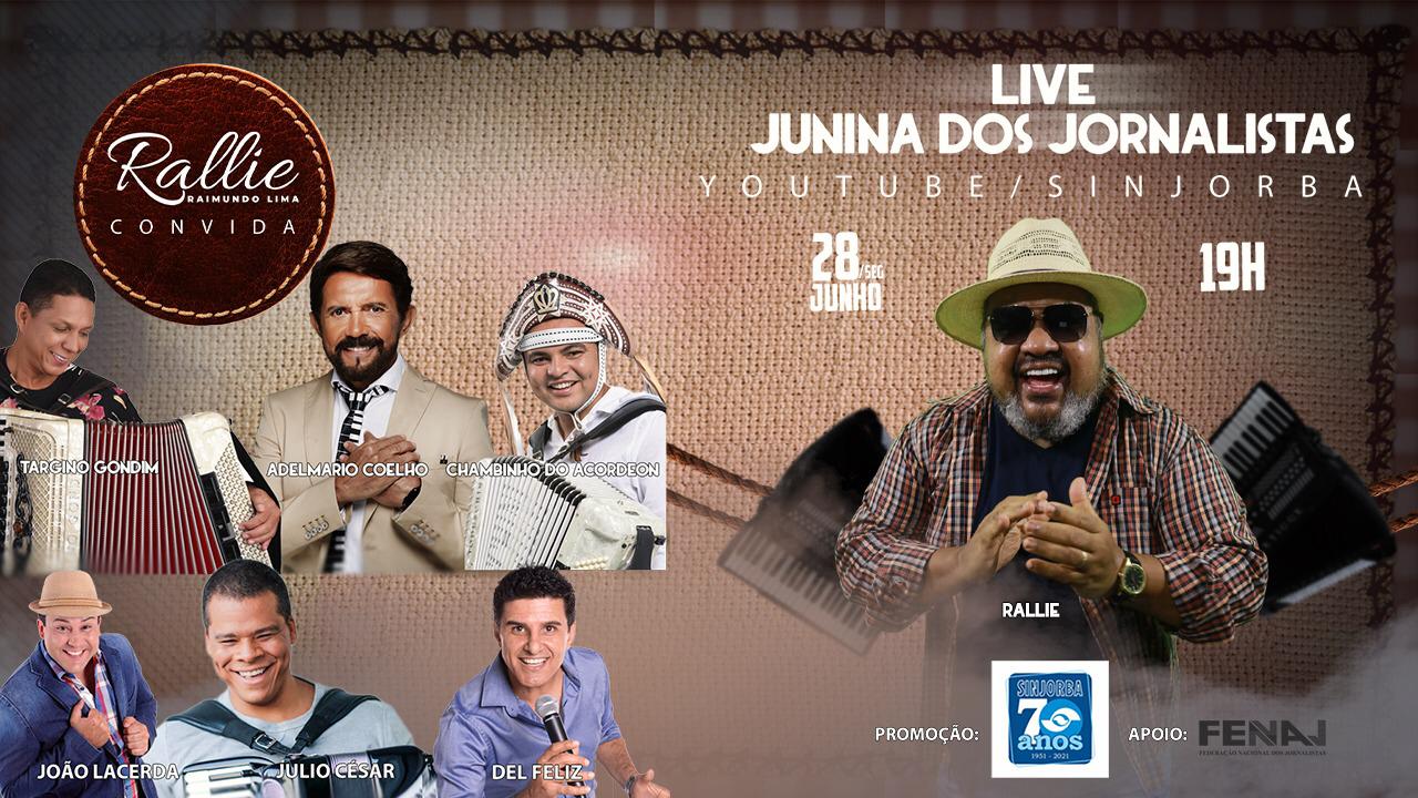 Sinjorba promove live junina na véspera de São Pedro