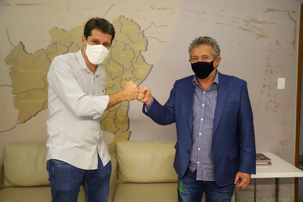 Presidente da UPB recebe Luiz Caetano e busca estreitar relação do estado com municípios