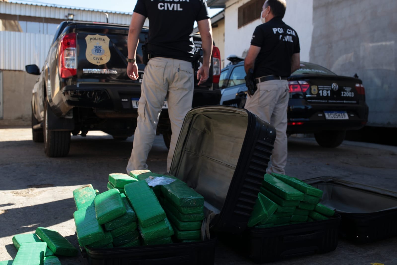 Mais de 100 quilos de maconha são incinerados no interior do estado