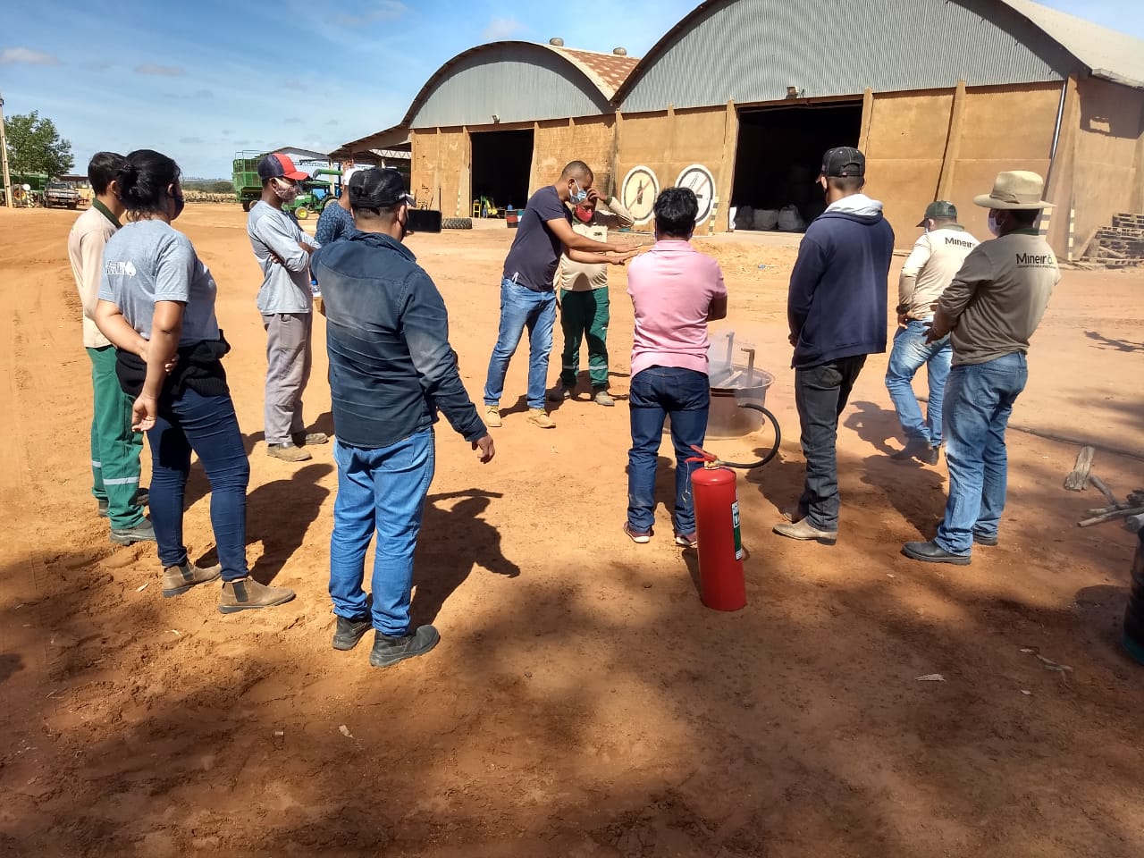 Produtores do Rosário recebem curso NR-23, para a prevenção de incêndios e queimadas