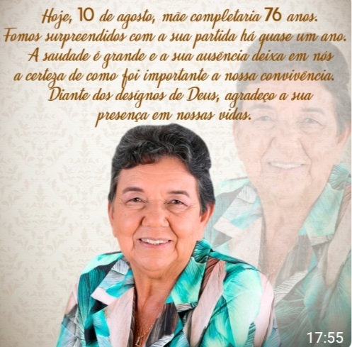 Deputado Marquinho Viana lembra os 76 anos de idade que a ex-prefeita Ana Lucia Aguiar Viana completaria hoje