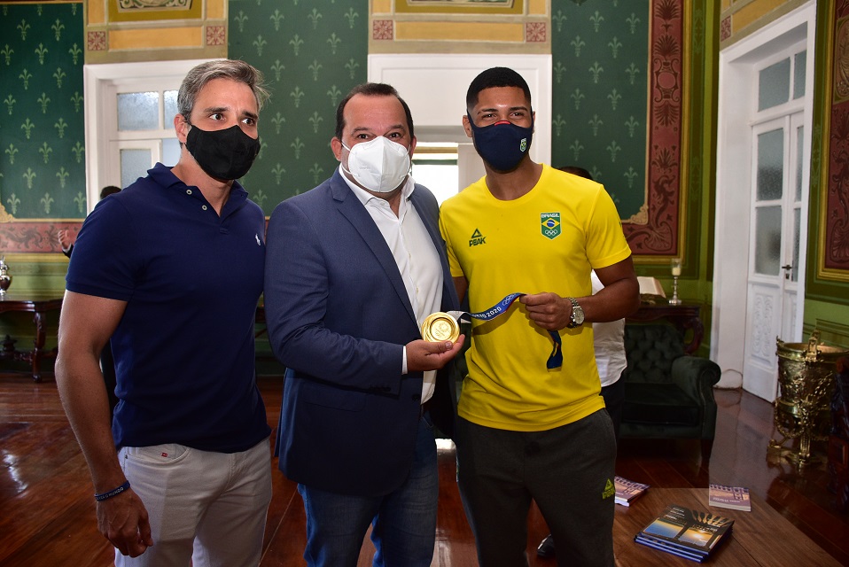 Câmara vai homenagear campeão olímpico Hebert Conceição