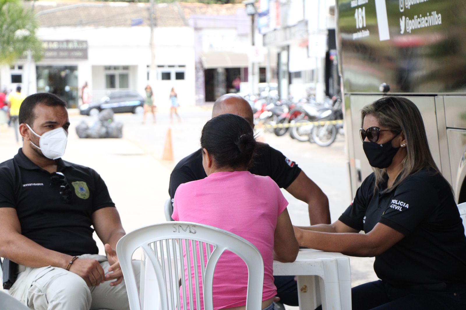 Delegacia itinerante de proteção à mulher chega ao município de Jaguaquara