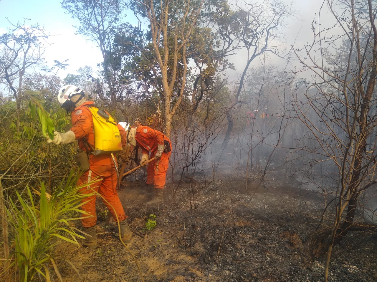 Operação de prevenção e combate aos incêndios florestais ganha reforço de novos bombeiros militares