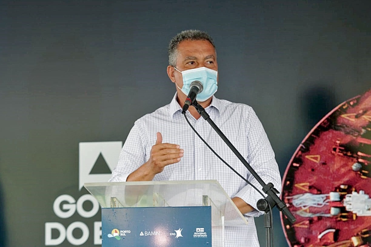 Em Ilhéus, Rui participa da inauguração de ponte do complexo Porto Sul