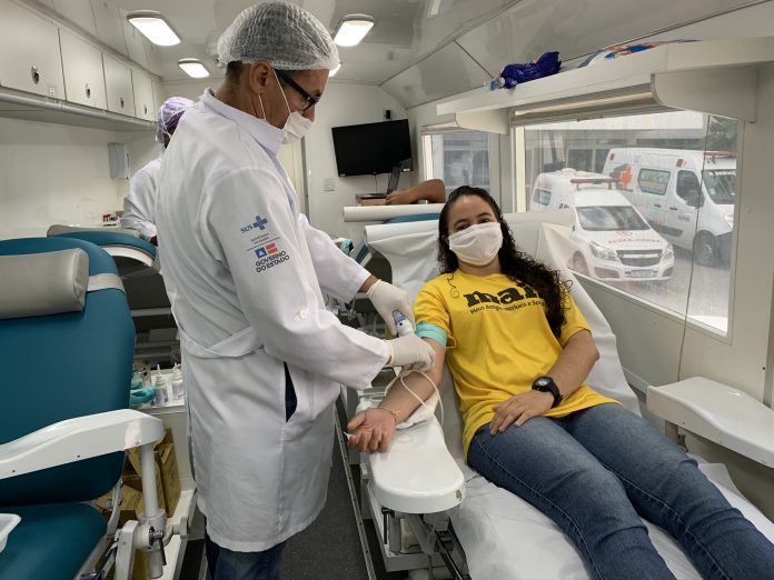 Hemóvel estará no Hospital Roberto Santos de 14 a 17 de setembro
