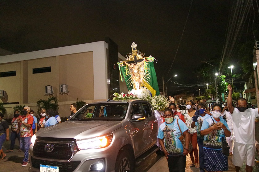Lauro de Freitas acolhe imagem peregrina do Senhor do Bonfim até este domingo (26)