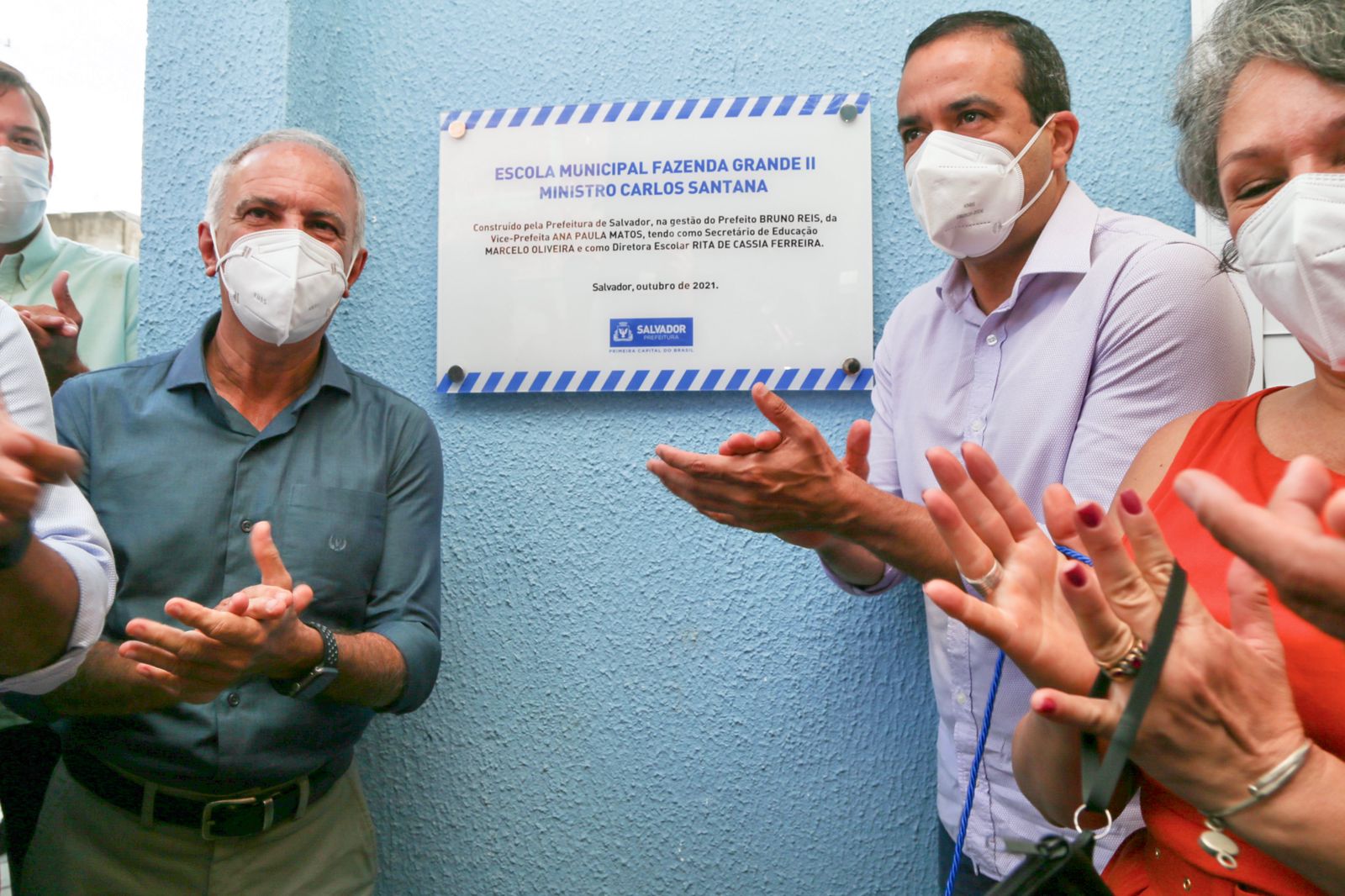 Fazenda Grande II ganha nova escola reconstruída pela Prefeitura